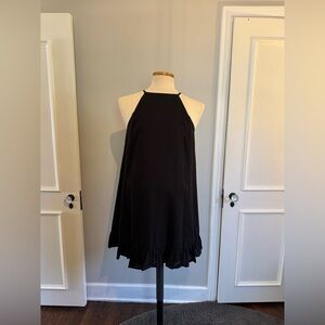 Black A Line Dress - Size L